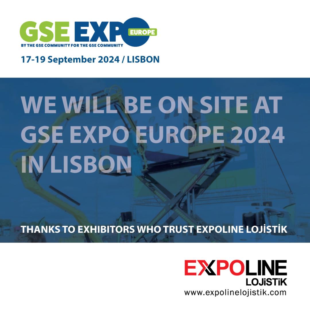 Expoline Lojistik GSE EXPO 2024 Lizbon Fuarında